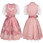 Oktoberfest Bavarian Maid Dress – Traditional German Beer Festival Costume for Women - Coscosmos